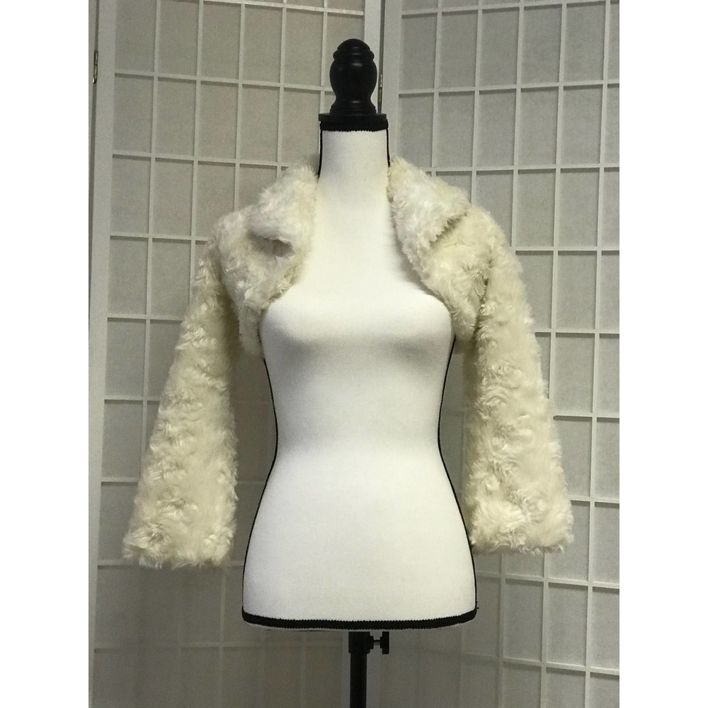 American Girl Faux Fur Bolero Jacket